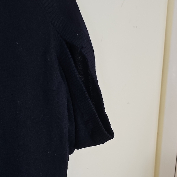 All Saints Black short Sleeve 100% Cashmere Dress Size 4 - Picture 3 of 15